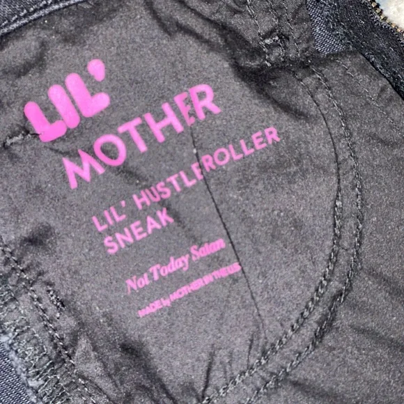 NWOT MOTHER hustler roller sneak 23 not today Satan - Picture 4 of 5